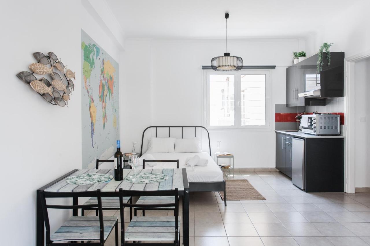Aegean Style, City Center Studio Next To Acropolis Athene Buitenkant foto